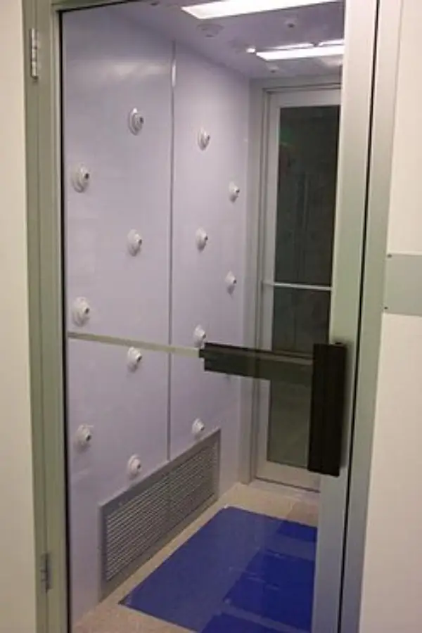 Air Shower Entry System